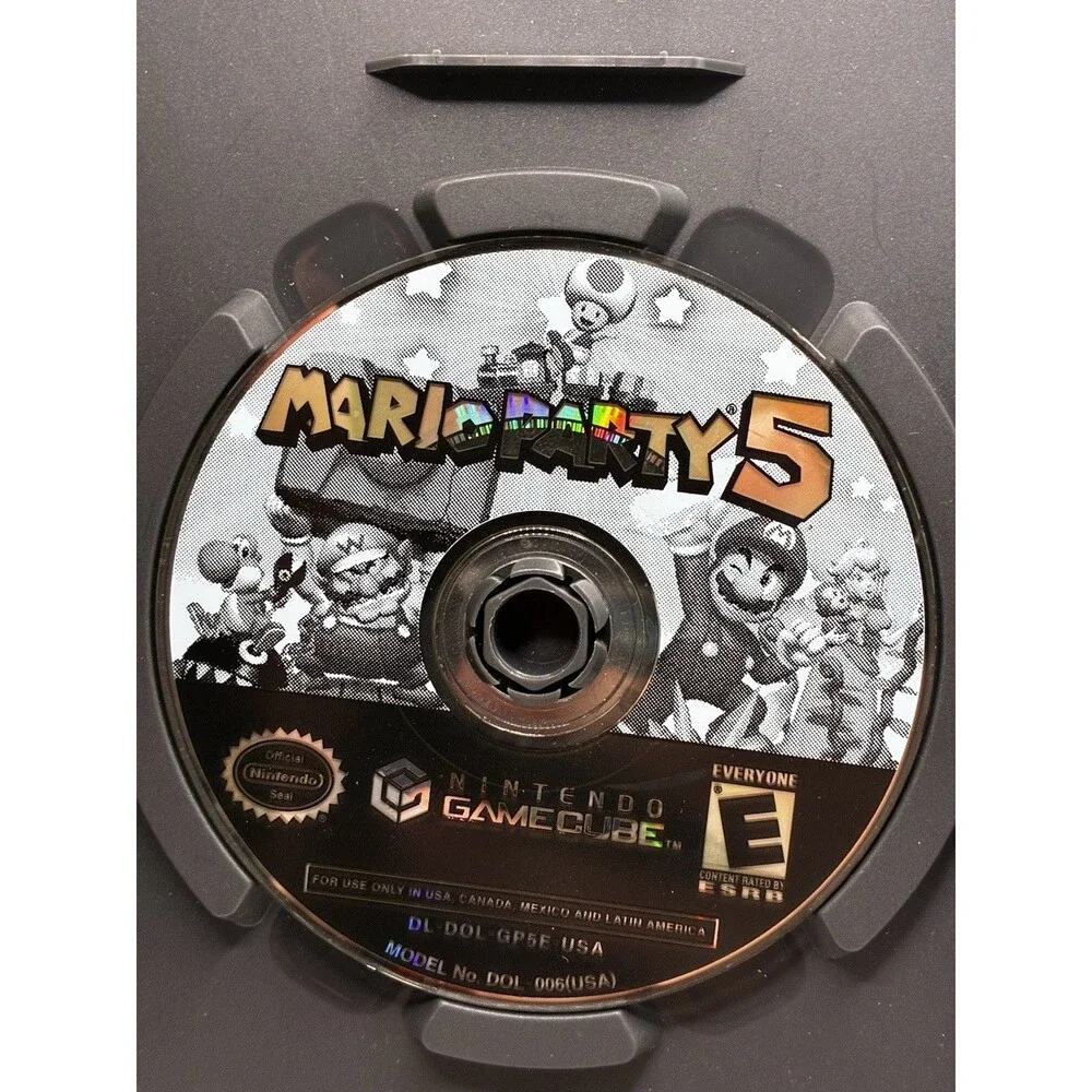 Mario Party 5 (2003) - Nintendo GameCube - Disc Only - Tested And Working